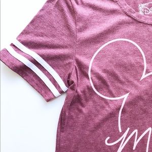 Disney® | Mickey Mouse Graphic Tee Burgundy Size L